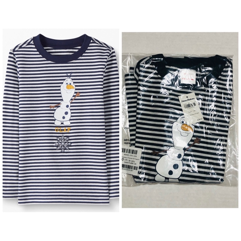 NWT Hanna Andersson Olaf Tee